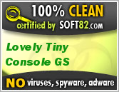 Lovely Tiny Console GS - Soft82.com - Нет вирусов, шпионов и рекламы - 100% Чистая программа
